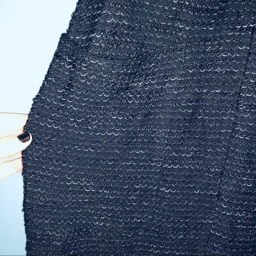 Faux leather trim maxi vest - Picture 4 of 5